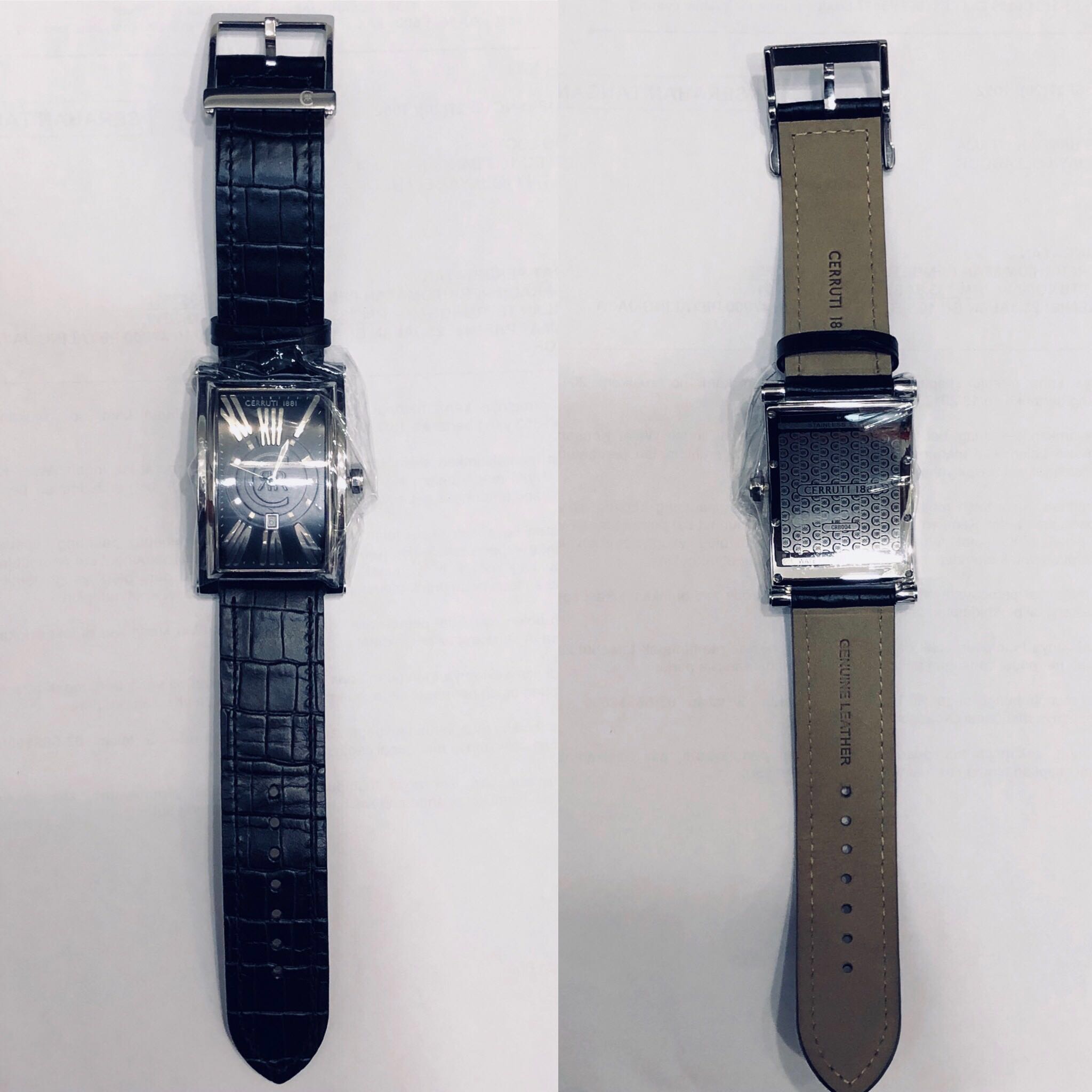 Cerruti 1881 watch leather strap online