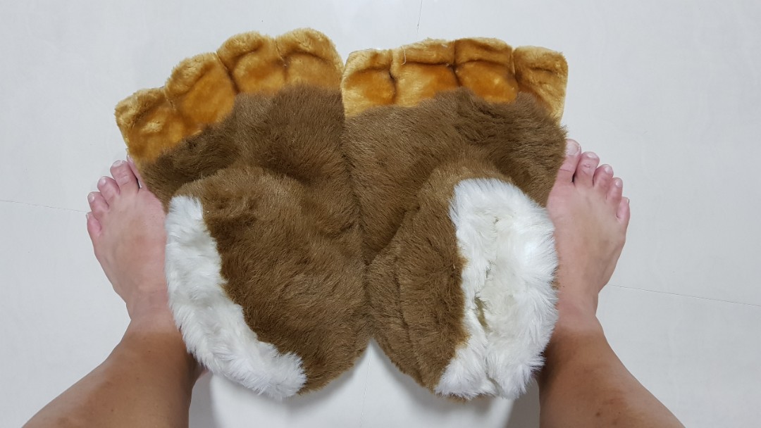 Gorilla hotsell feet slippers