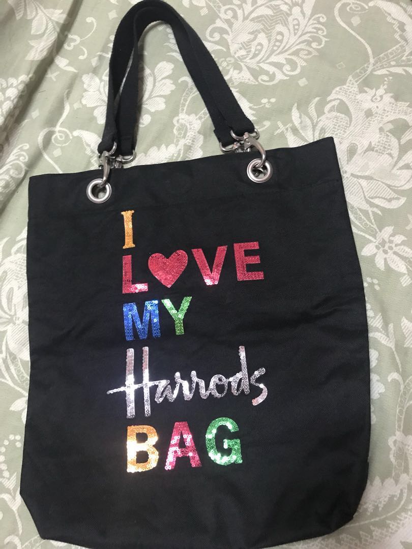 harrods tote bag amazon