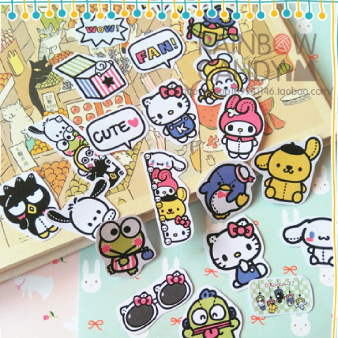 Petits stickers Hello Kitty