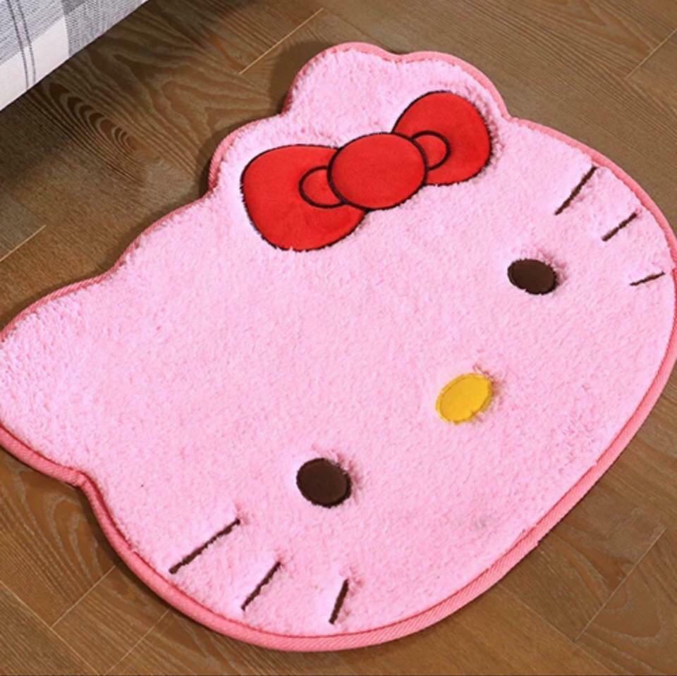 Hello Kitty Face Doormat On Carousell