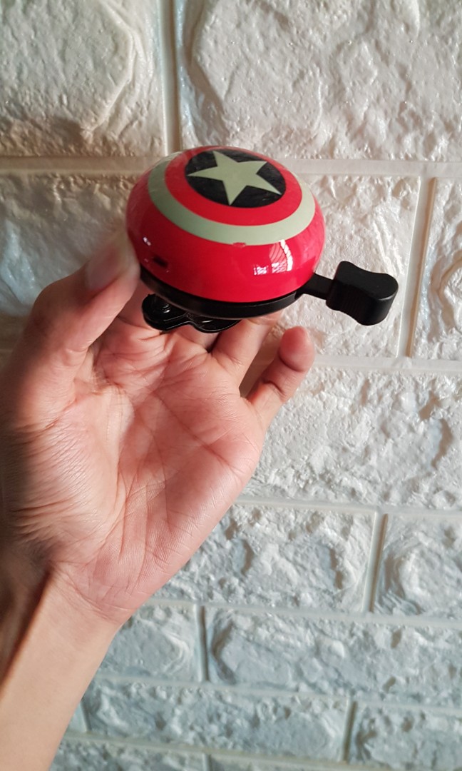Captain america hotsell bike bell