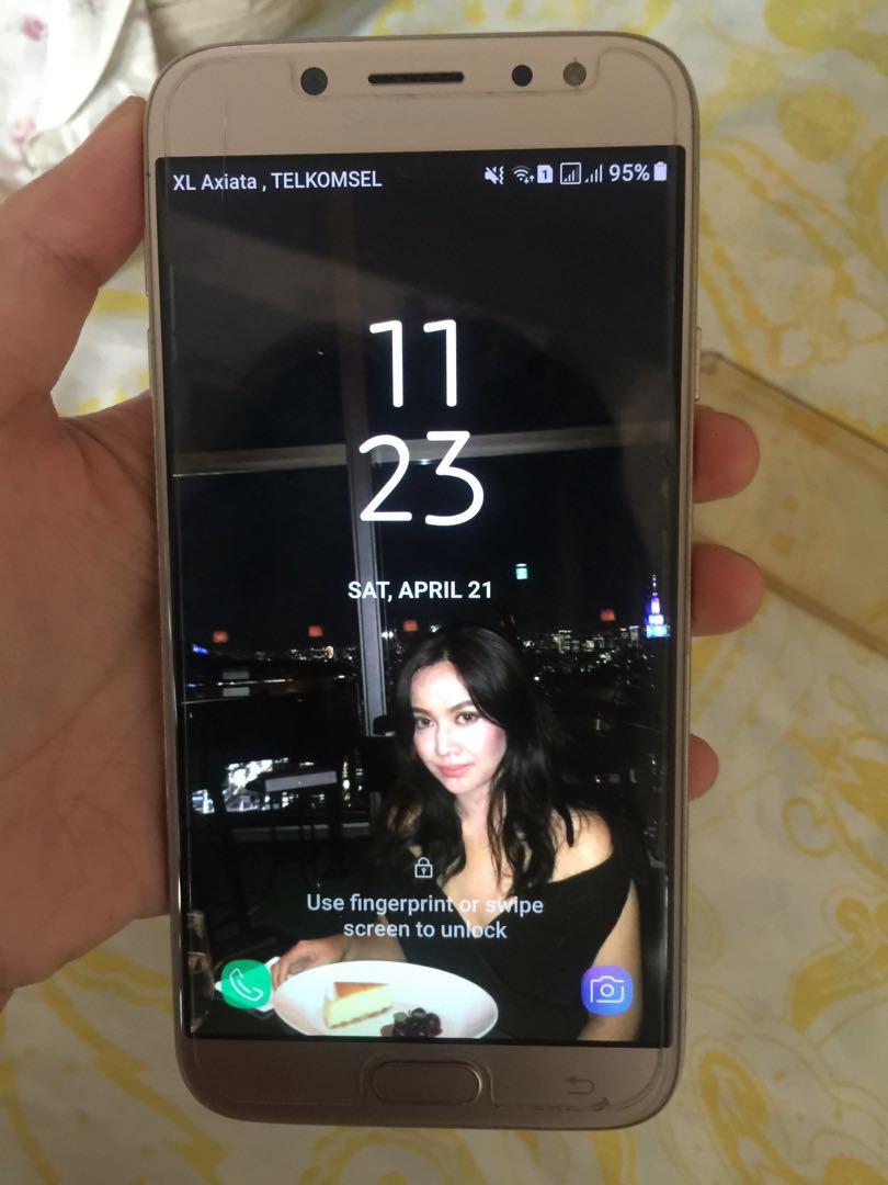 jual samsung j7 pro second kondisi 99