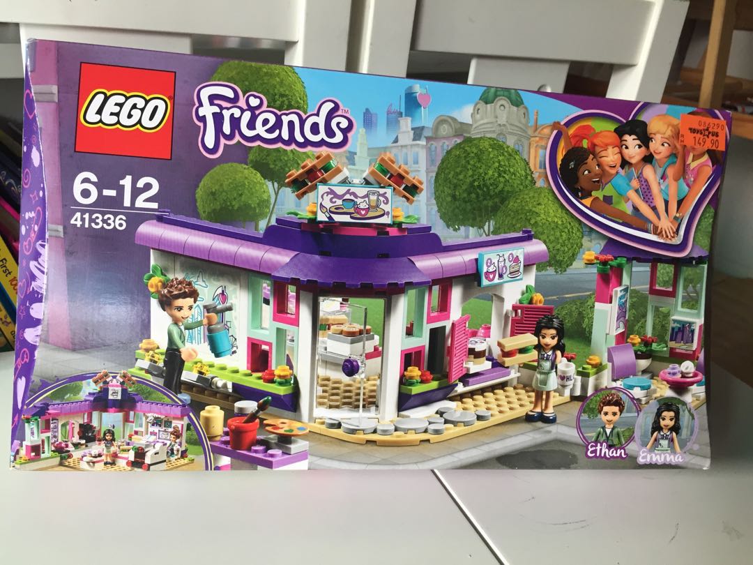 Lego Friends 378pcs Emmas Art Cafe 41336 Toys Games Blocks