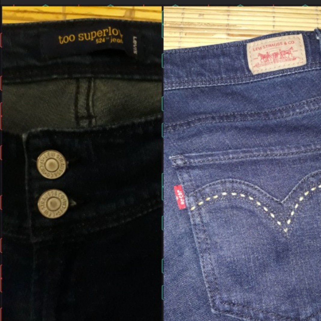 Levis too superlow 524 jeans ori 