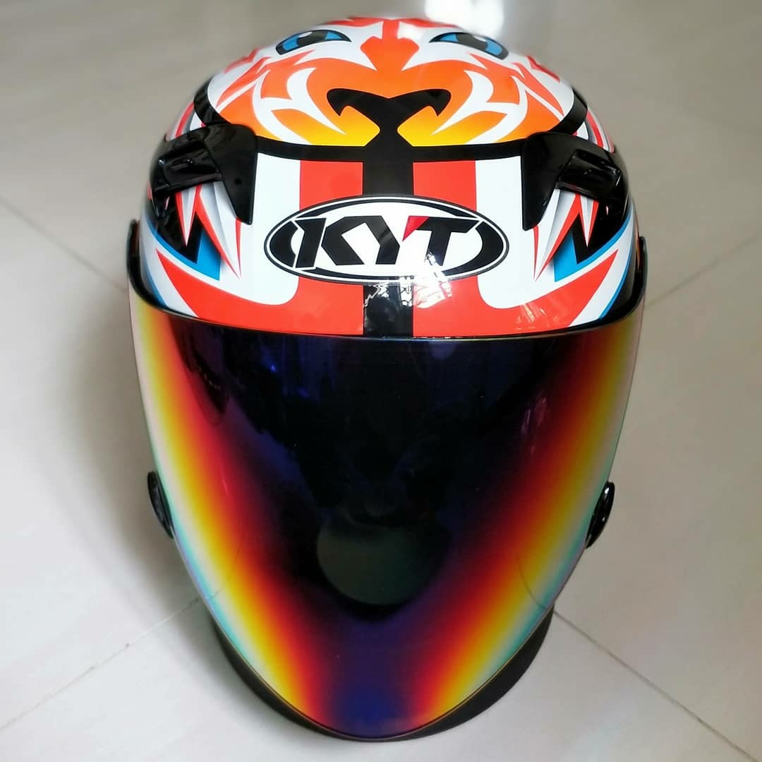 Kyt Helmet, Motorcycles, Motorcycle Apparel on Carousell