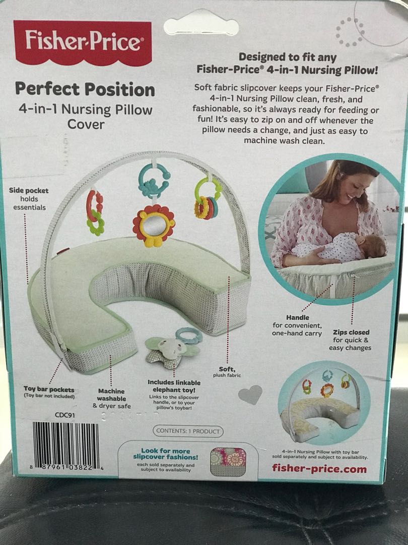 Nursing Pillow Cover Fisher Price Babies Kids Baby Nursery Kids Furniture Other Kids Furniture on Carousell