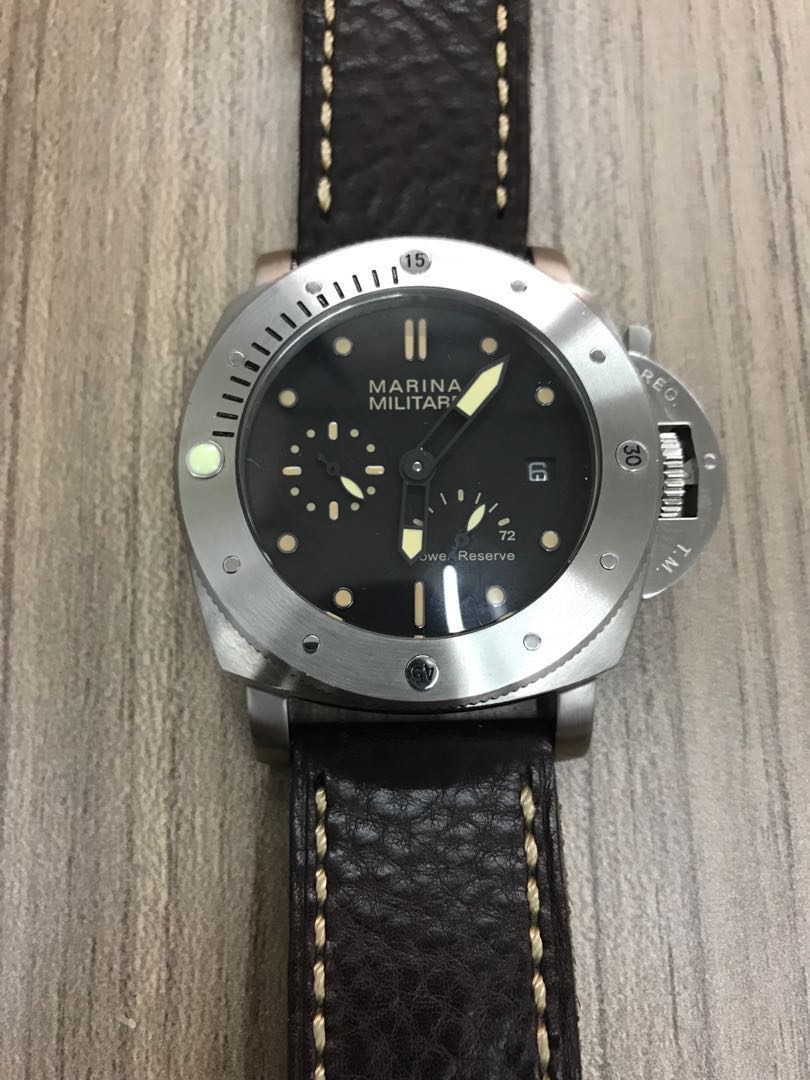 Parnis Marina Militare 47mm ST25 automatic driver watch