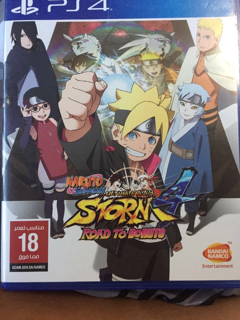 Ps4 Naruto Shippuden Ultimate Ninja Storm 4 Road To Boruto Toys Games Video Gaming Video Games On Carousell