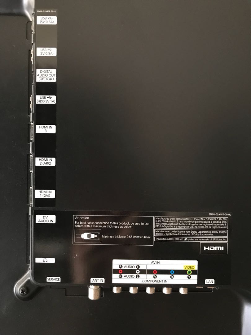 Samsung 46 Inch Ua46es7100 Series 7 Full Hd 3d Led Smart Tv Home