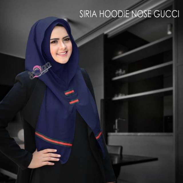 Siria hoodie nose gucci 2 hijab instan