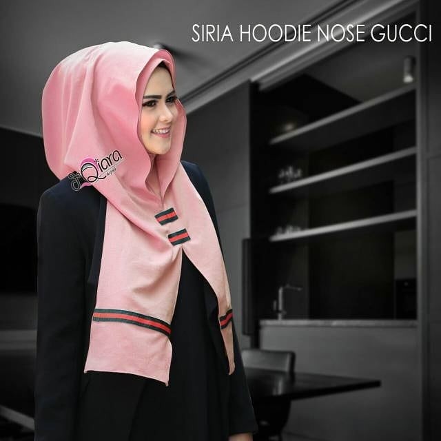 Siria hoodie nose gucci 2 hijab instan Fesyen Wanita Muslim Fashion di Carousell