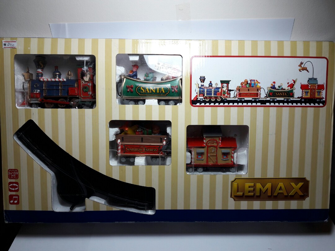 Lemax starlight discount express train set