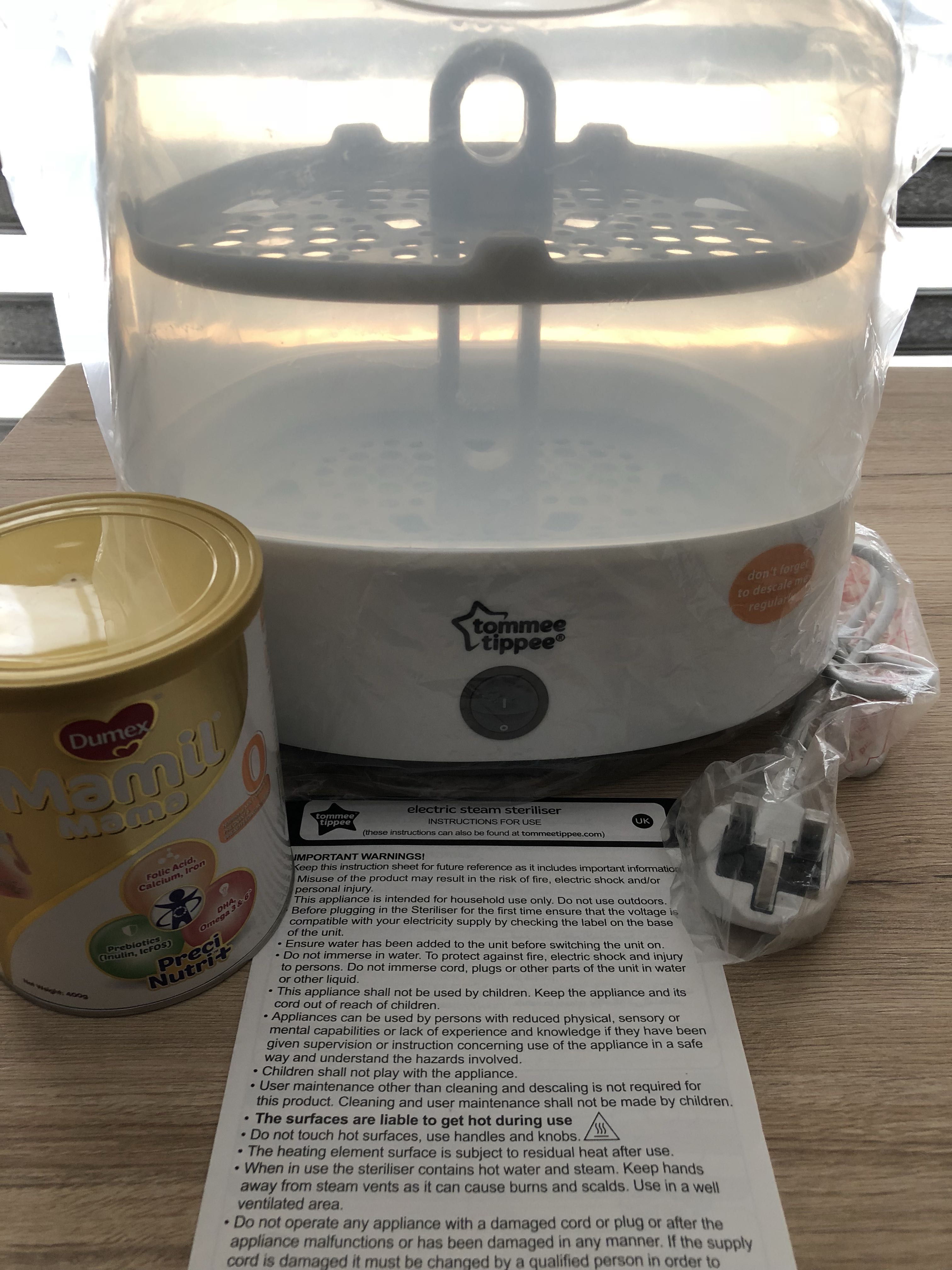 Tommee Tippee Electric Steam Steriliser