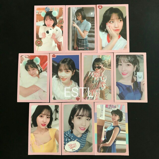 Twice What Is Love Momo Ver Official Photocards Full Set, Hobbies & Toys,  Memorabilia & Collectibles, K-Wave On Carousell