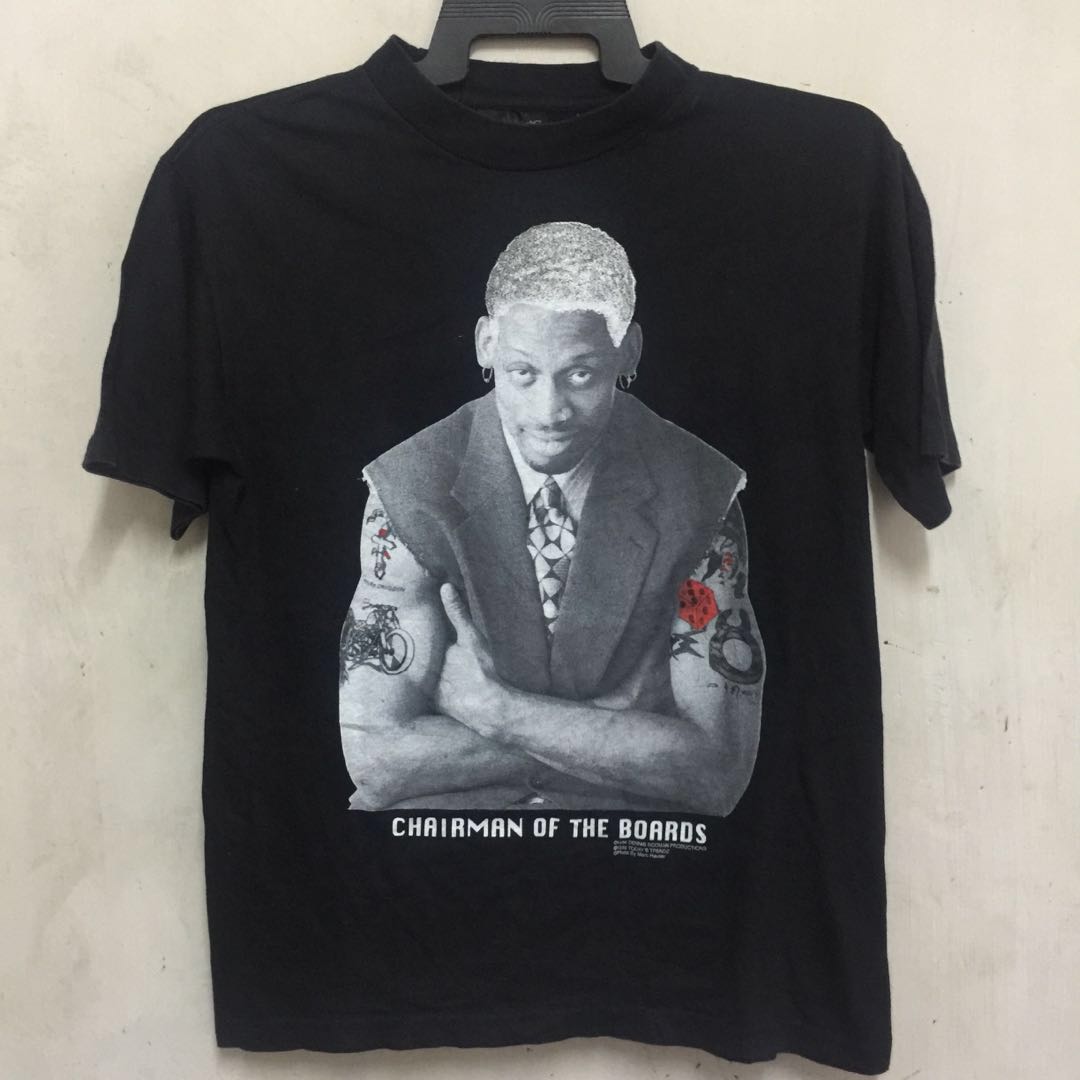 Vintage Rap Nba 90s 1996 Dennis Rodman Tee Shirt Basketball Men S