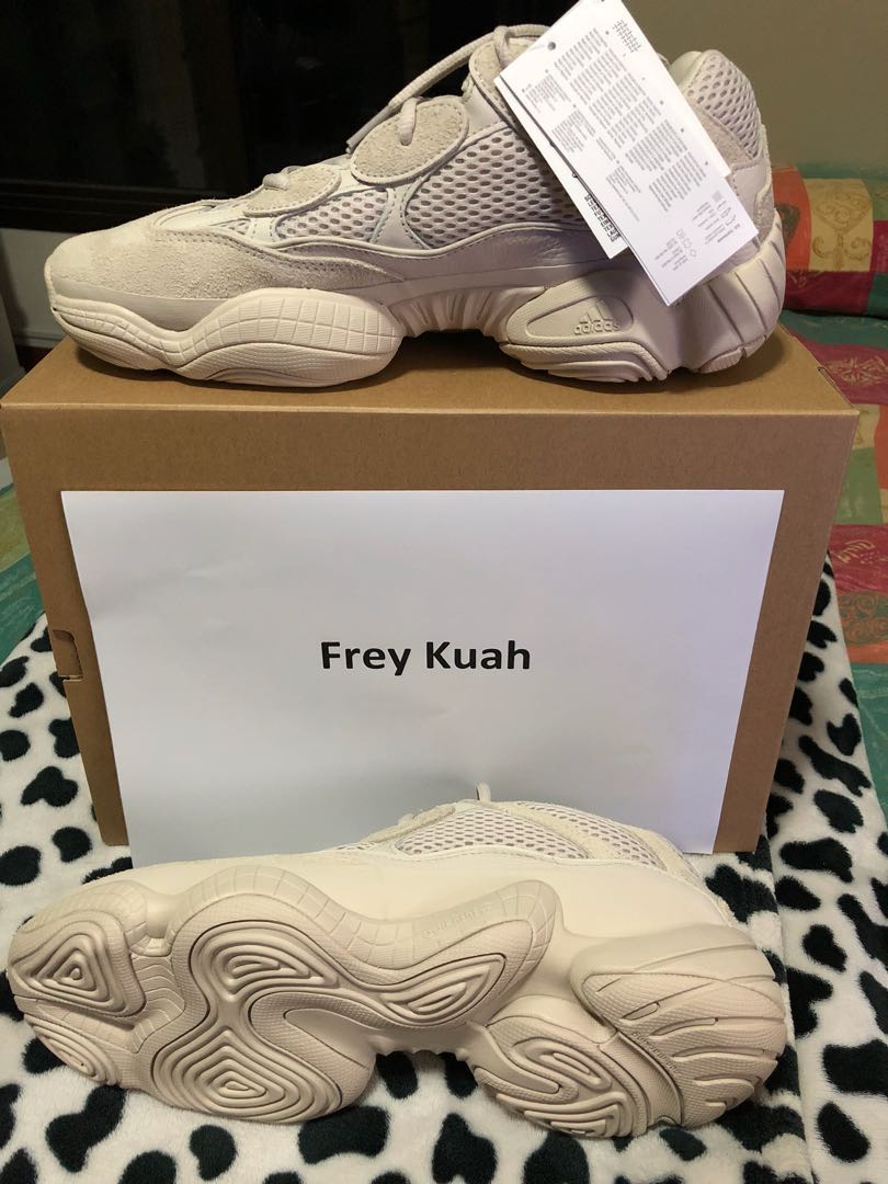 Yeezy 500 blush 9 5 uk located in London Depop