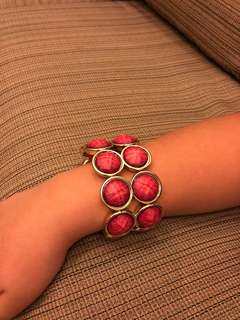 Gelang Rose Bingkai Bulat