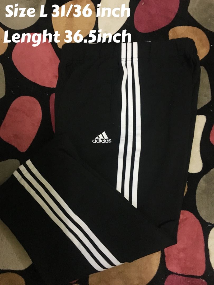 adidas tracksuit size l