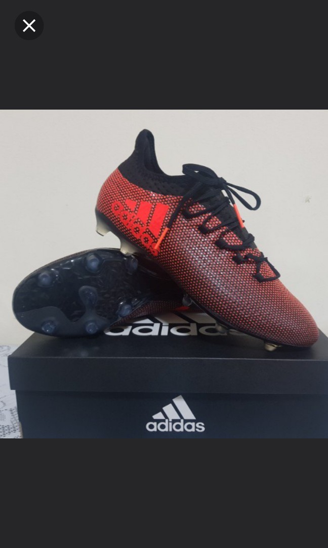 Adidas X17.2 Football Soccer Boots Sports Equipment Sports Games Water Sports on Carousell