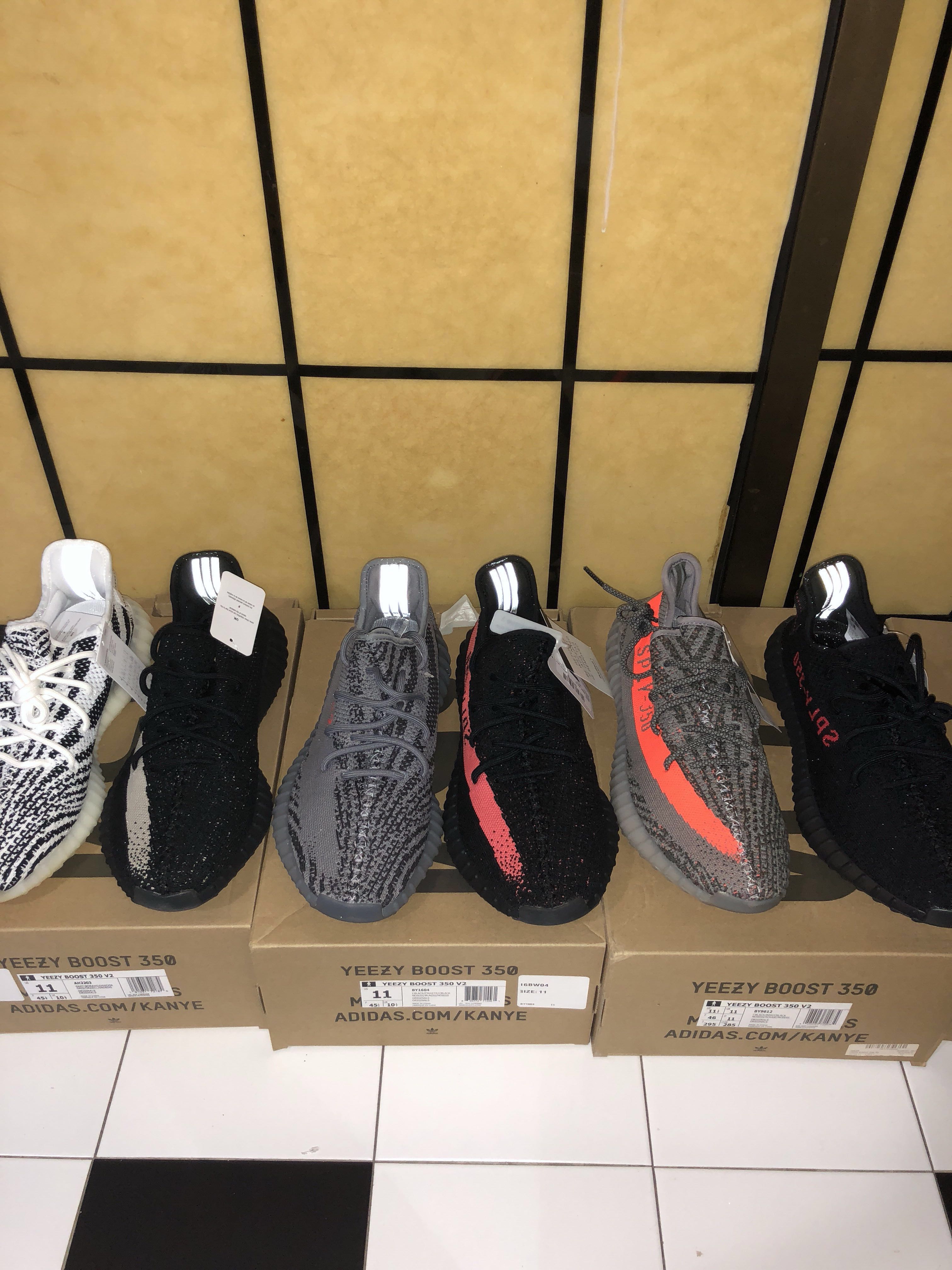 yeezy collection shoes
