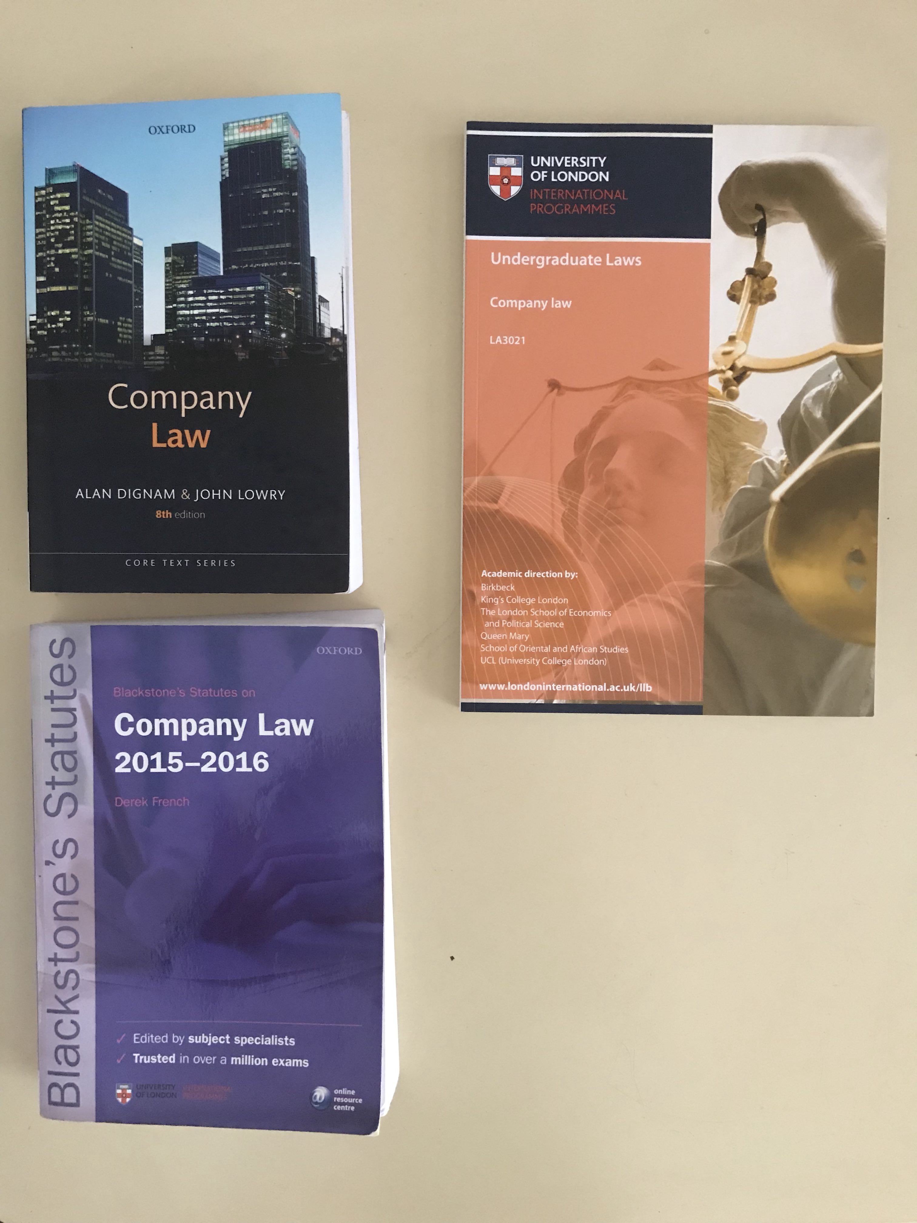 alan dignam company law