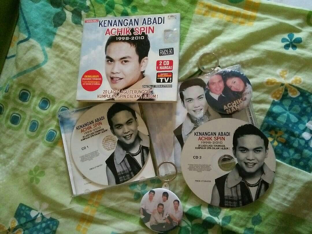 Album Kenangan Abadi Achik Spin Music Media Cd S Dvd S Other Media On Carousell