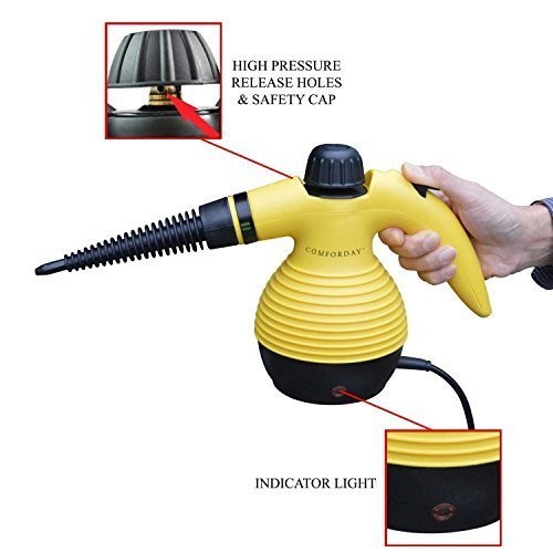 ALL IN ONE Comforday Handheld Steam Cleaner, HIGH PRESSURE Chemical