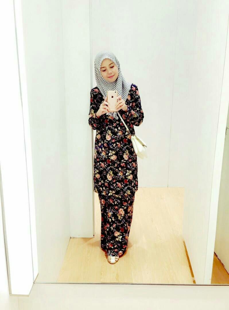 Baju Kurung Moden Dhia Cotton Muslimah Fashion Dresses On Carousell