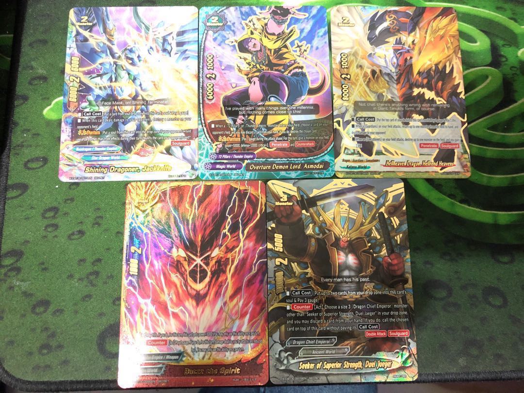 Buddyfight XCBT batzz the spirit secret pack, Hobbies & Toys, Toys