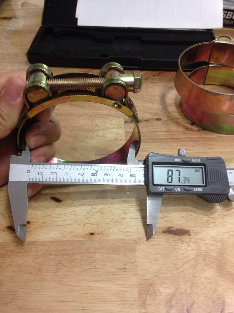 Car air intake hose clamps 8085mm, Car Accessories on Carousell