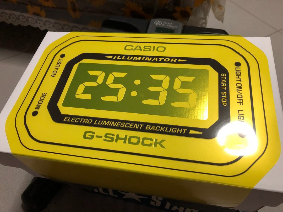 Casio G Shock 35th Anniversary NIGO and K.IBE DW 5635 9 Yellow
