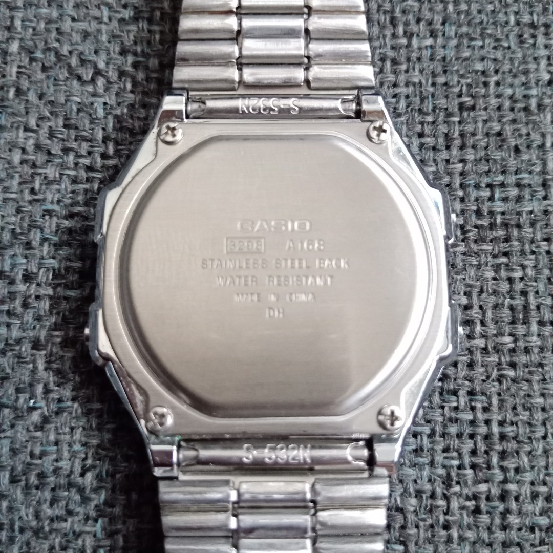 Lista 100+ Foto Casio 3298 A168 Stainless Steel Back Cena Hermosa