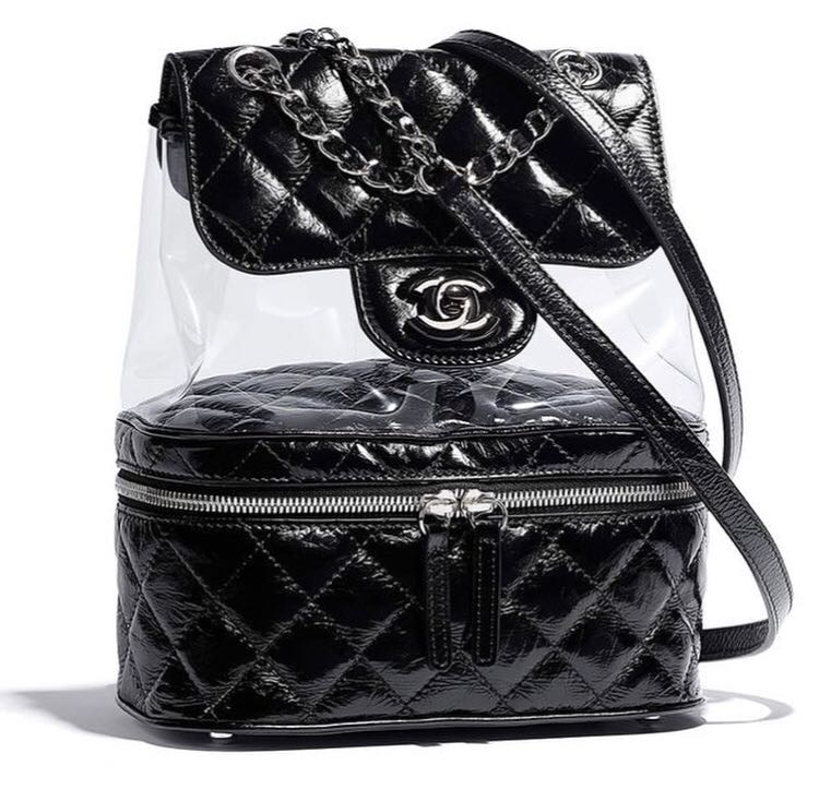 Chanel PVC BackPack Women s Fashion Bags Wallets Purses Pouches on Carousell