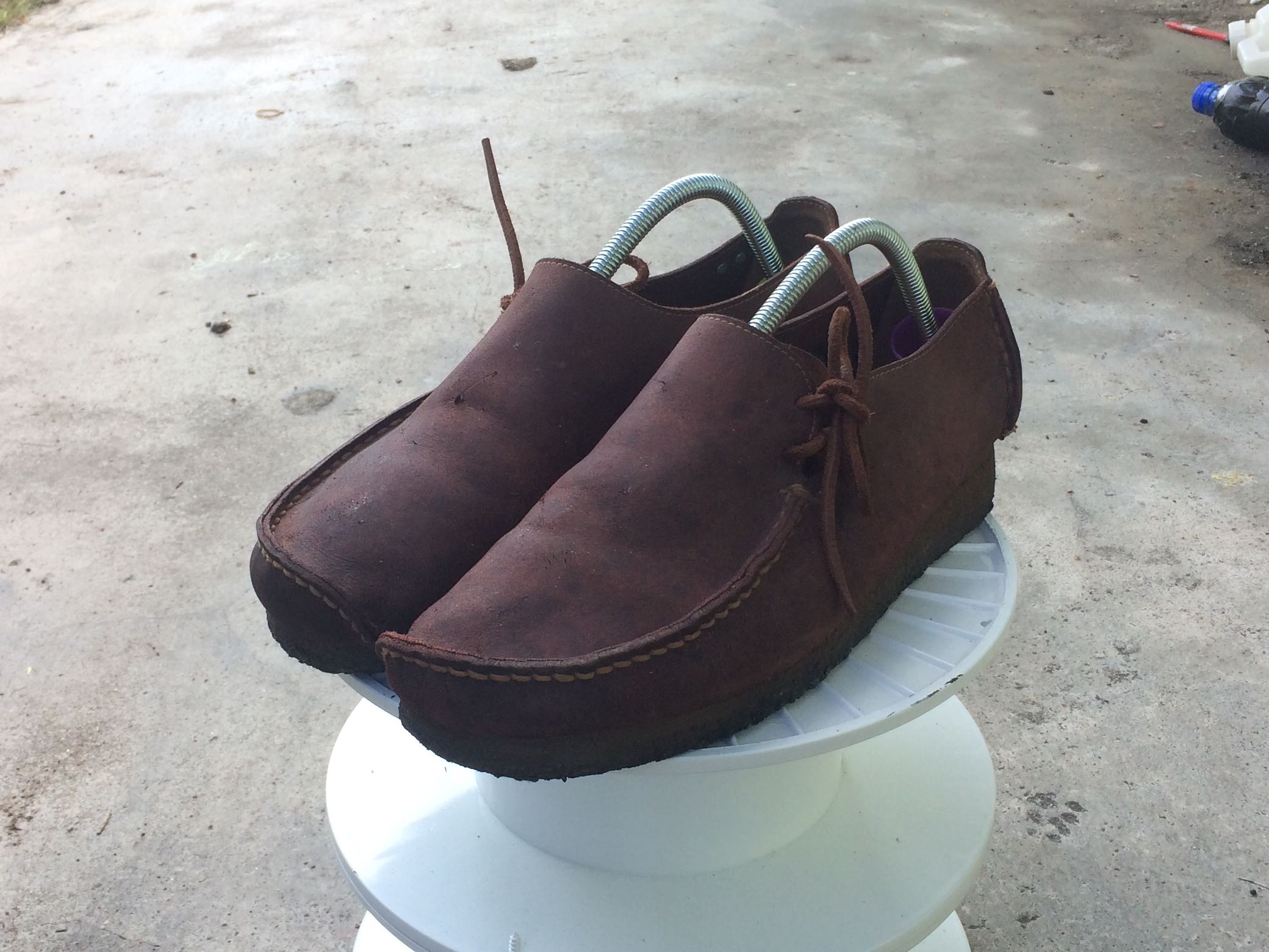 kasut clarks lugger