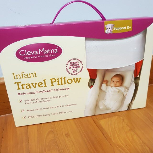 clevamama infant travel pillow
