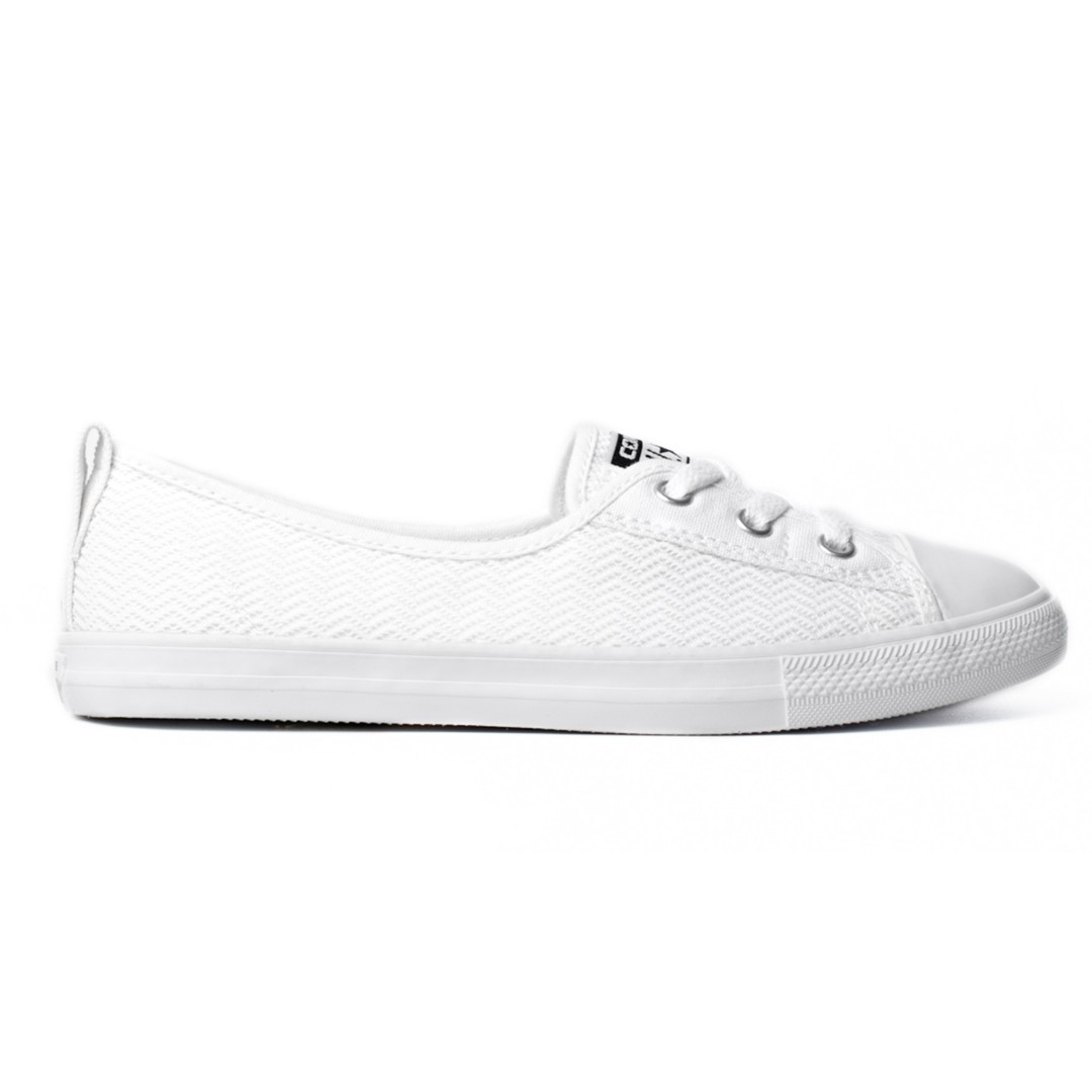 fumle Seaside katastrofale Converse Chuck Taylor All Star Ballet Lace (WHITE), Women's Fashion,  Footwear, Sneakers on Carousell