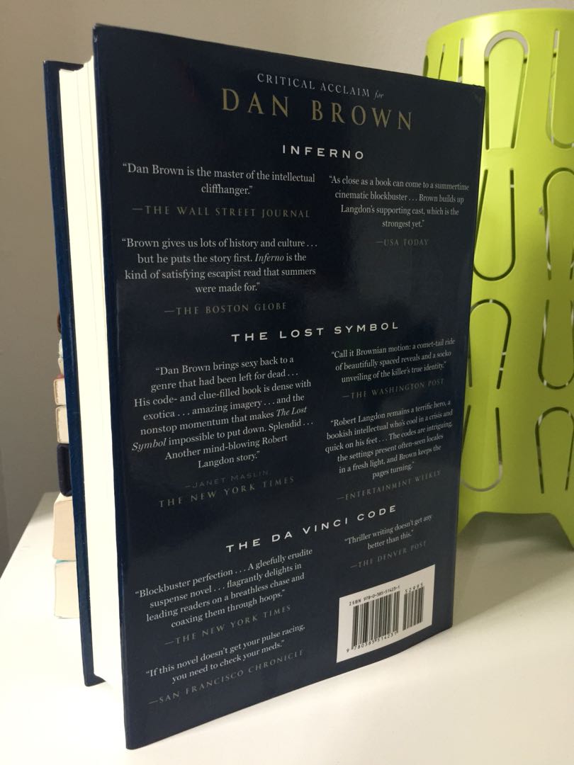 Dan Brown S Origin Hardback Books Stationery Fiction On