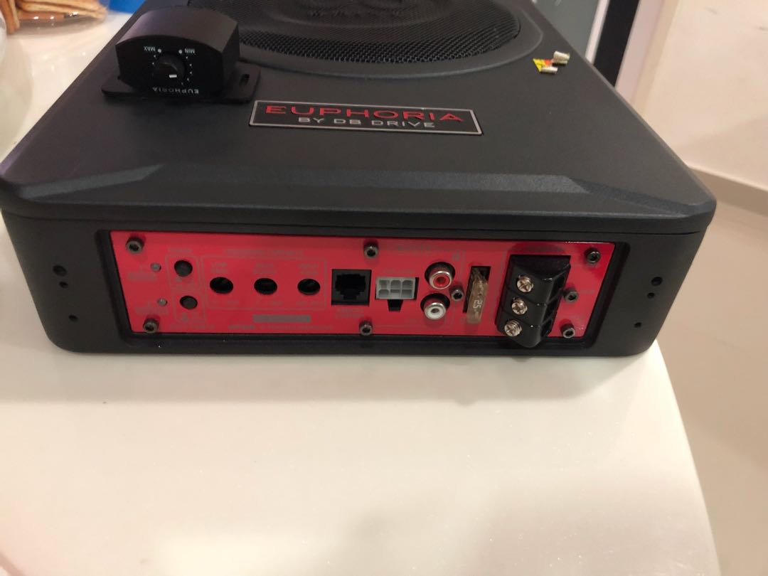 db drive underseat subwoofer