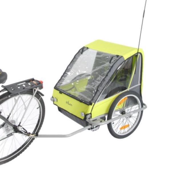Decathlon bicycle trailer for children 