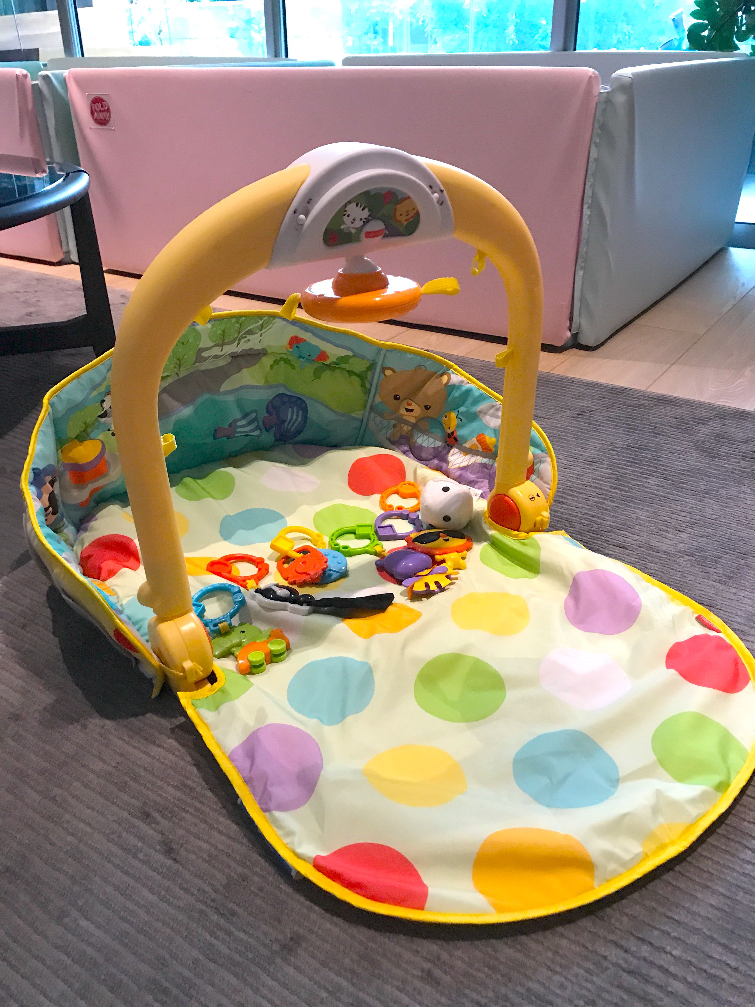 fisher price convertible car gym