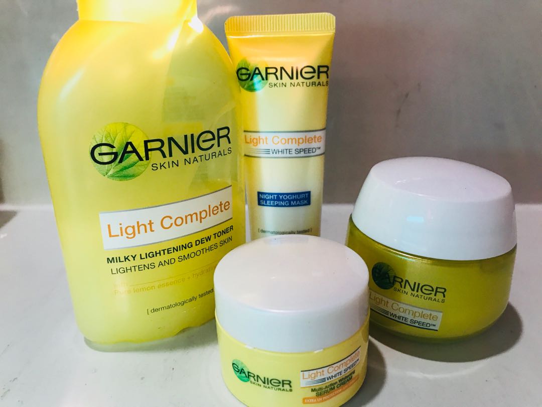 garnier facial set
