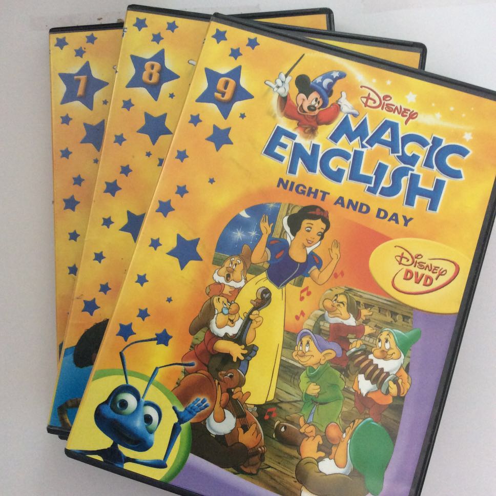 Grolier Magic English (Category: Infant Playtime) located in Bay. Submitted by fabfindsforless (Listing ID 163469334, Image 3). Description: 📌Compelete set - 13 books and 13 DVDs 📌kept and handled with care. 📌Very good for toddlers..