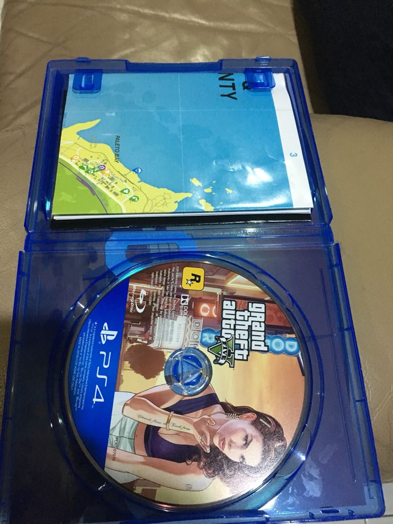 GTA V PS4 Game Used Video Gaming Video Games PlayStation on