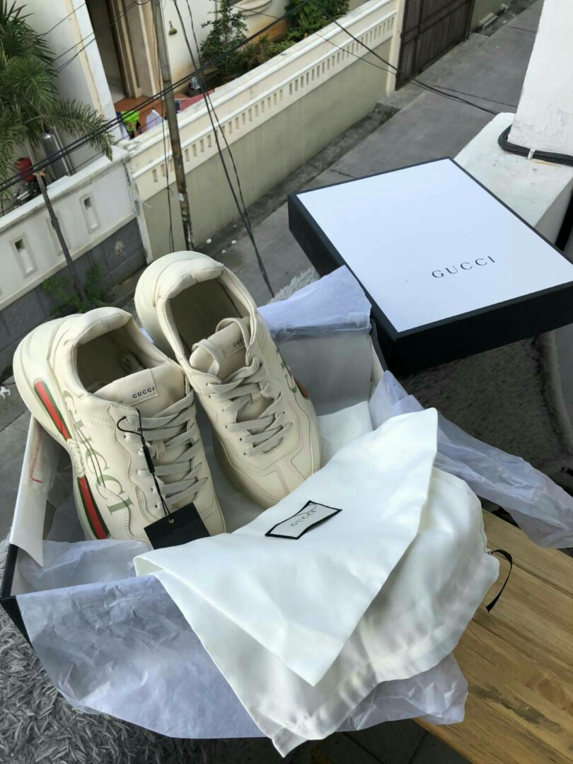 5723f13fb4b Mejor Autentico Vintage Gucci Sneakers Trainers High Top Putis Mundo Vivo Com