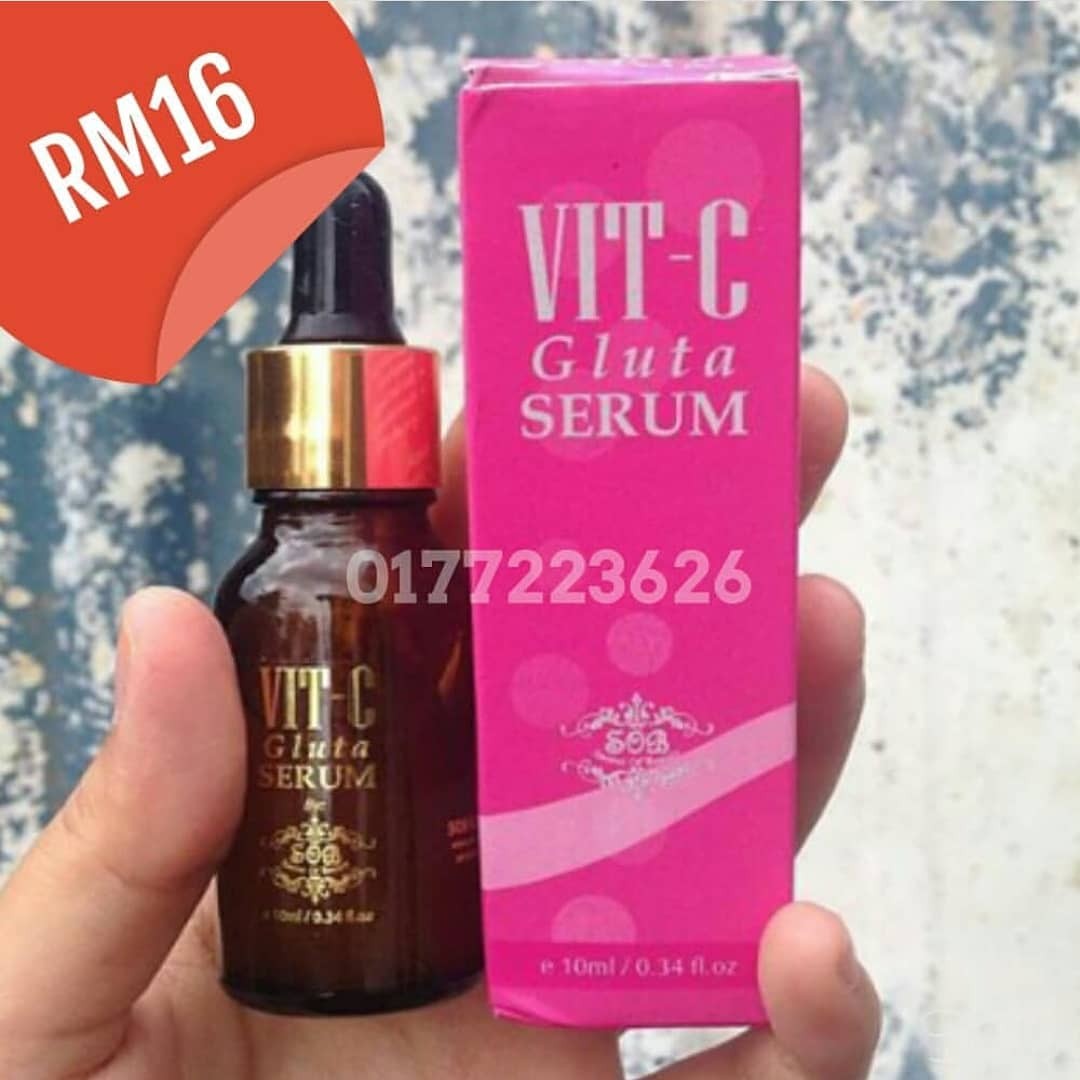 Hot Selling Vitamin C Gluta Serum Sob Vit C Gluta Serum