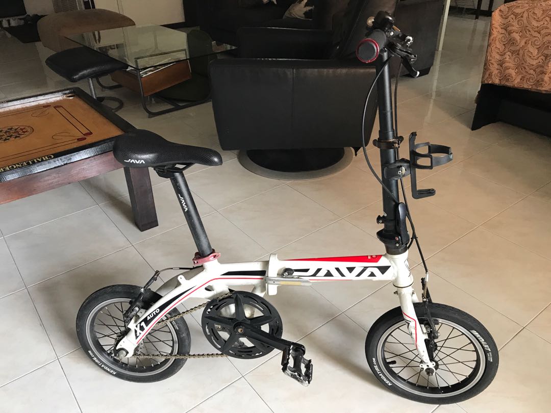 Java folding junior bike Sports Equipment Bicycles Parts Bicycles on Carousell