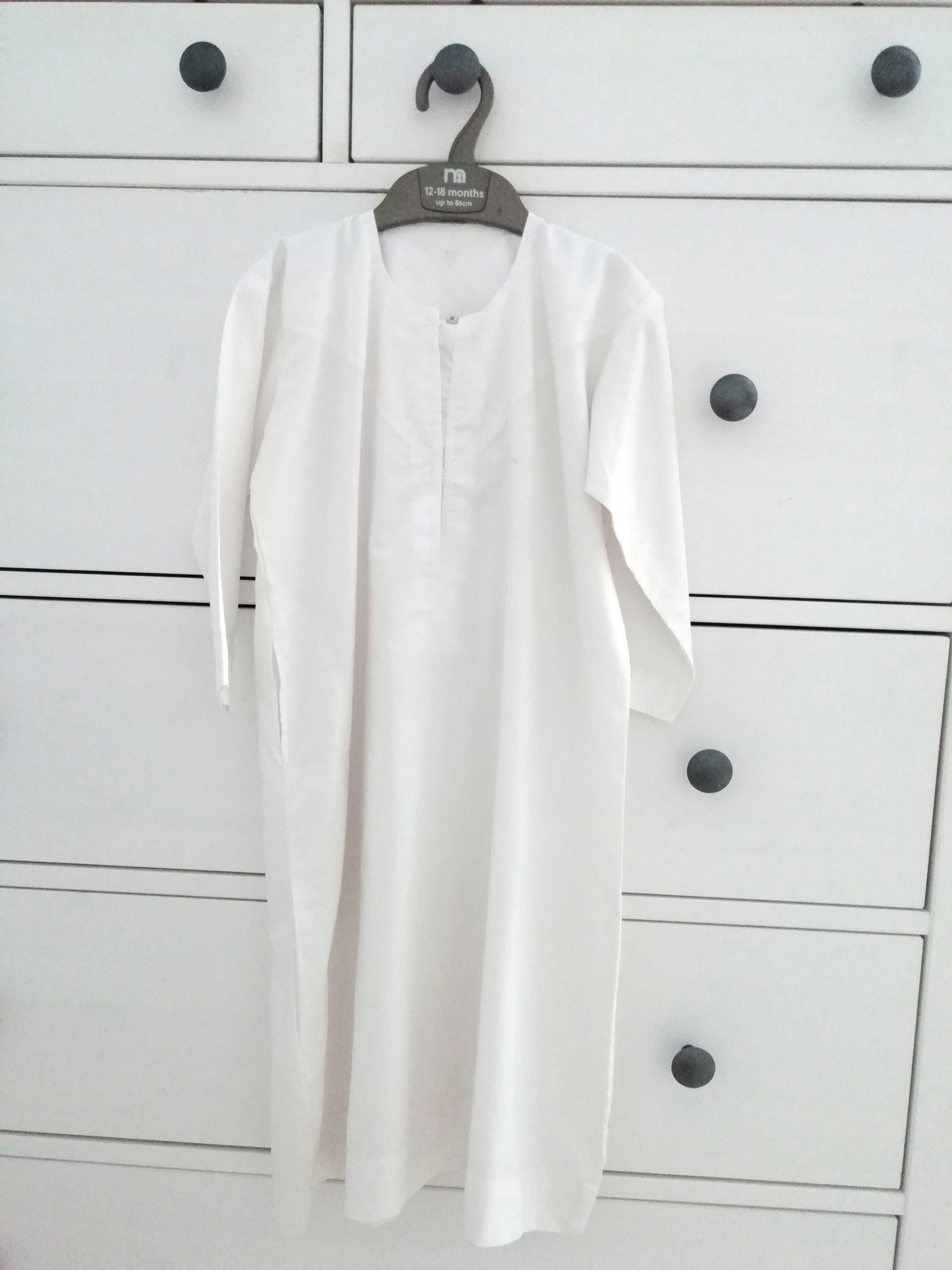 Jubah Putih Kanak Kanak Lelaki Babies Kids Boys Apparel On Carousell