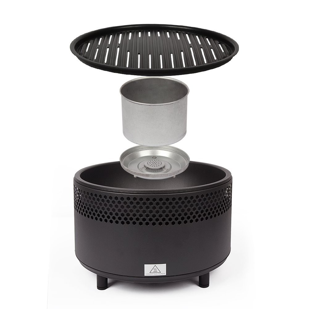 Kbabe Portable Charcoal BBQ Smokeless Grill Ultimate Electric Outdoor