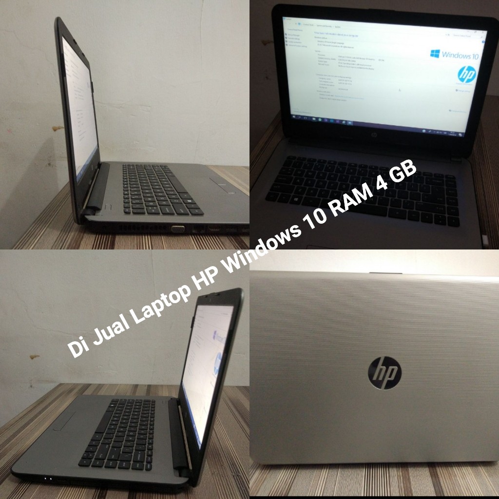 Laptop Hp 14 An015 Silver Electronics Computers Laptops On